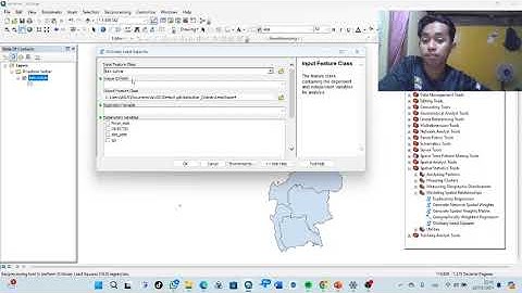 tutorial analisis regresi spasial menggunakan sofware arcgis