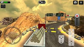 Uphill truck driving loader and dump | Android Gameplay video | screenshot 4