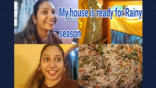 All set for rains and sharing my chaw-chaw recipe #goanvlogger #konkanivlogs