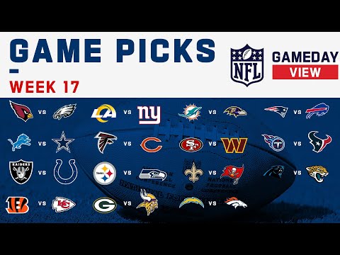 NFL Week 17 Game Picks