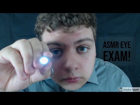 ASMR In-Depth Eye Exam! (Light, Soft Spoken and Whisper)
