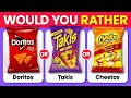 Would You Rather FOOD Edition Quiz Time