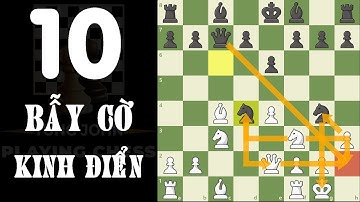 Bẫy Khai Cuộc Cờ Vua - 10 Thế Cờ Bẫy Kinh Điển