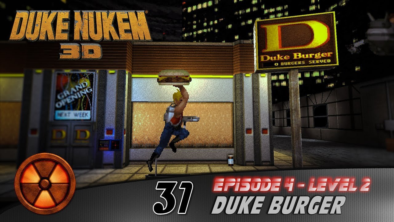 Duke Nukem 3D: 31 - Duke Burger - All Secrets (E4L2)