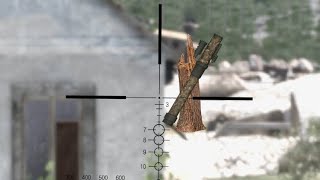 When the vague looking tree trunk has an RPG-42