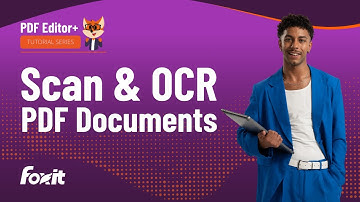 How to scan to PDF and OCR documents | Create editable and searchable PDFs from paper docs