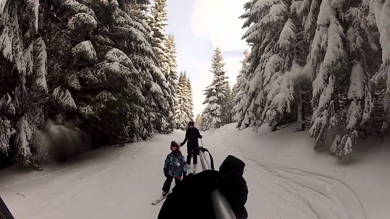 Family Holiday in Pec pod Snezkou (CZ) ski & snowboard using GoPro