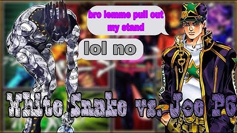 Beating Joe P6 with White Snake | YBA