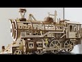 Making the ROKR wooden locomotive LK701- PT3 FULL