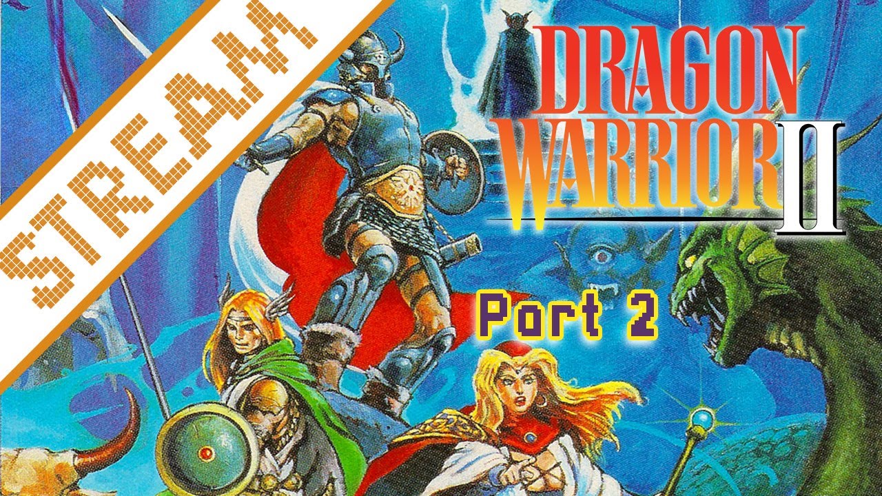 Dragon Warrior II (NES) Part 2 - The Princess of Moonbrooke - YouTube