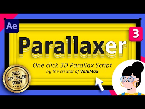 PARALLAXER 3 | One Click 3D Parallax Script for After Effects