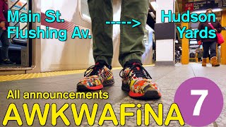 (7) train with AWKWAFINA - ALL ANNOUNCEMENTS