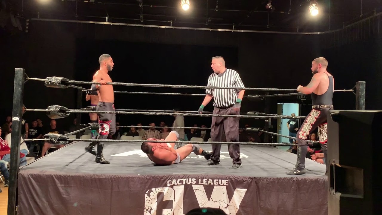 Eli Everfly & Vinny Wasco vs The Impeccables-Cactus League Wrestling
