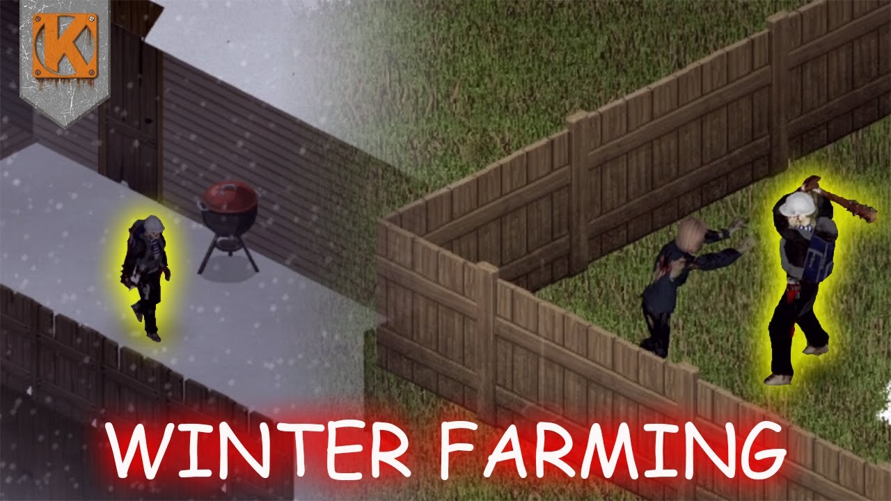 Project Zomboid - WINTER FARMING | Build 41 Gameplay #14 