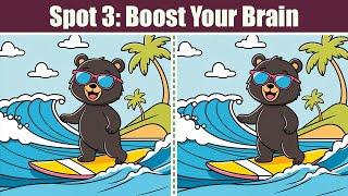 Spot The Difference : Spot 3  Boost Your Brain | Find The Difference #224