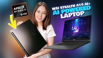 MSI Stealth A16 AI+ Copilot+ PC Gaming Laptop Overview Video