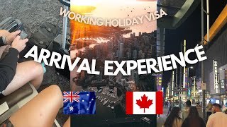 Arriving in Canada to get our Work Visa (IEC)