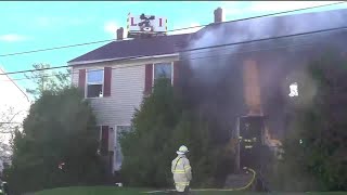 Bangor apartment destroyed by fire Friday morning