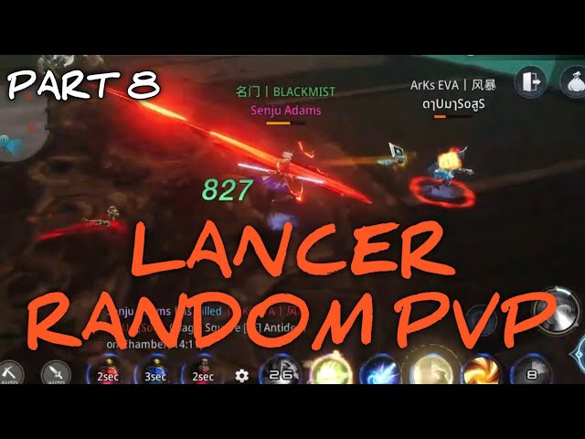 LANCER RANDOM PVP Part 8 | Mir4 class=