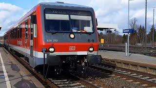 Mit Der Baureihe 628 In Aulendorf