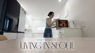 ENG vlog)🏠Newly wed life in Seoul, moving into a new home, decorating fun, interior designs⋆｡°✩