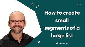 How to create splits and random samples on Lists within your HubSpot account