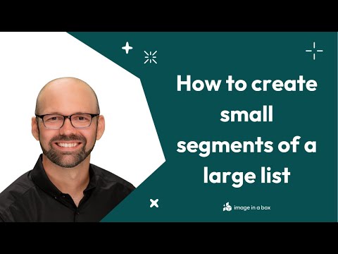 How to create splits and random samples on Lists within your HubSpot account