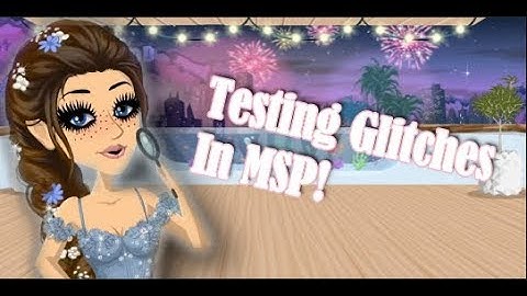 Testing Glitches In MSP!