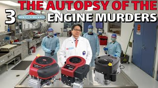 THE AUTOPSY OF 3 BRIGGS &amp; STRATTON SINGLE CYLINDER LAWNTRACTOR ENGINE MURDERS DISASSEMBLY TEARDOWN