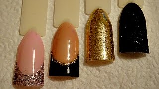How to mix glitter with gel polish