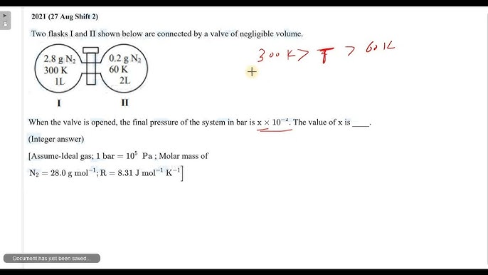 At a given temperature T gases Ne Ar Xe and Kr are found to deviate from  ideal gas behavior (JEE MAINS 2019) - Doctor Logics Sunny Garg Chemistry