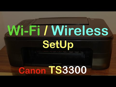 Canon TS3300 Wi-Fi SetUp Review.