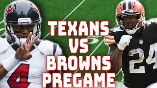 Houston Texans Vs Cleveland Browns NFL Week 10 Pregame Show