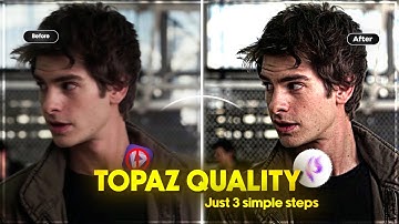  4K Quality on Mobile  (3 simple steps) 🤯| Just like Topaz 
