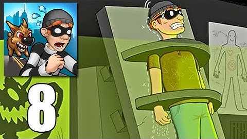 Robbery Bob - Gameplay, Walkthrough Part 8 - Chapter 3: SECRET LABS [iOS]