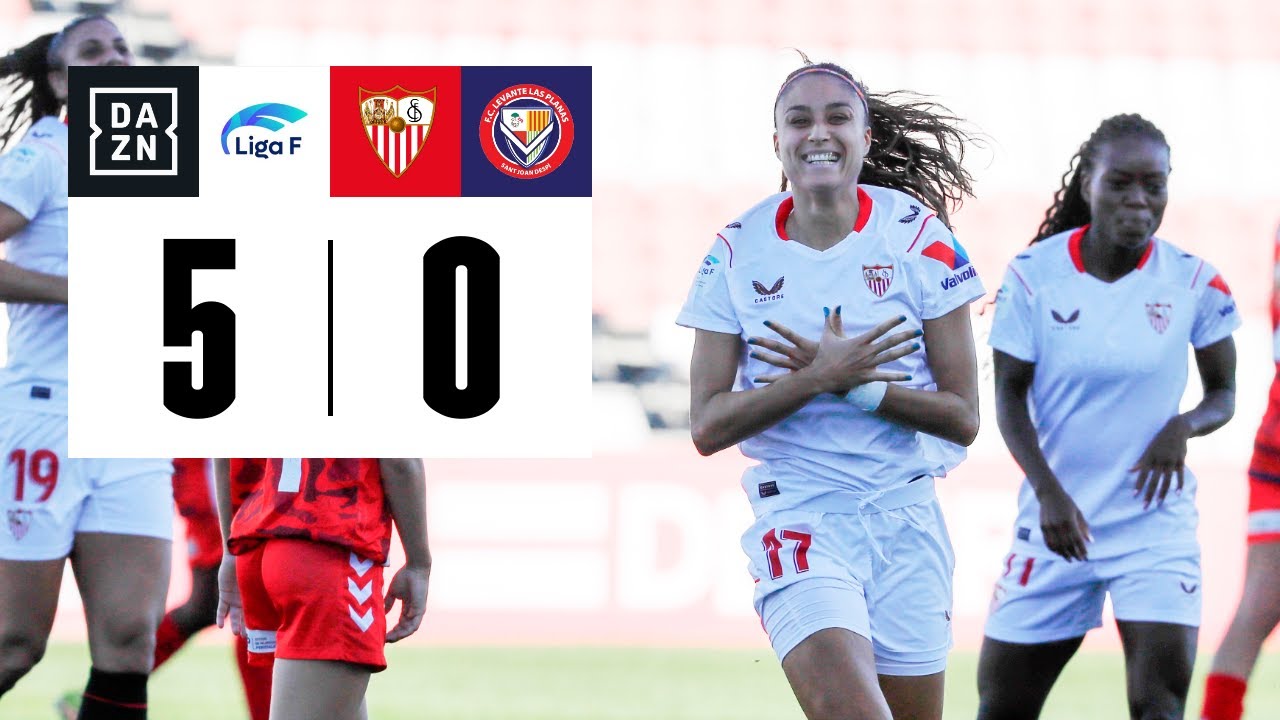 Sevilla FC vs FC Levante Las Planas (5-0) | Resumen y goles ...