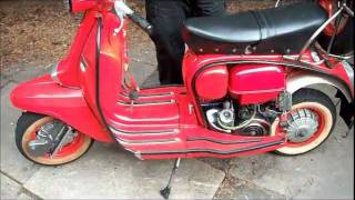 lambretta GP 200 startup