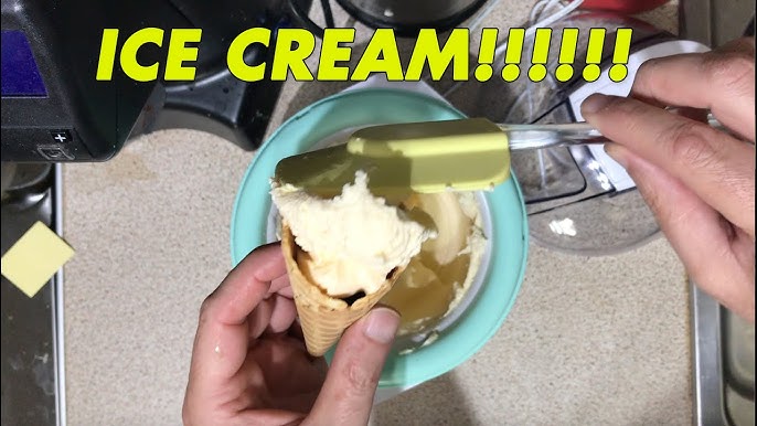 Review of Lidl Silvercrest Ice Cream Maker SEM 90 C3 - YouTube