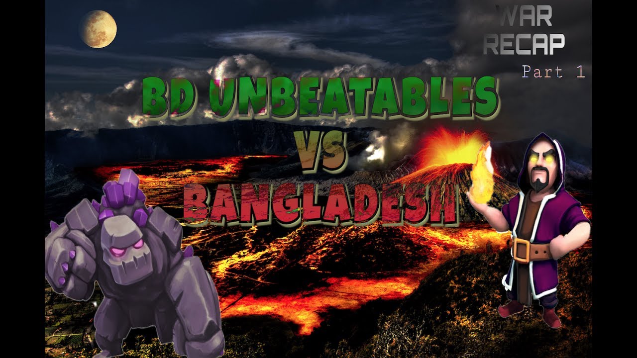 BEST CLAN WAR BD UNBEATABLES VS BANGLADESH POTLUCK WAR YouTube best-clan-war-bd-unbeatables-vs-bangladesh-potluck-war-youtube