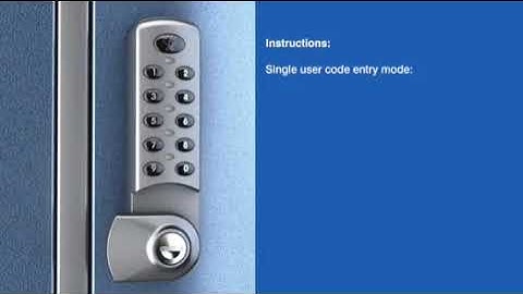 Lowe & Fletcher Electronics Lock, Change User & Master Code,  Vlogs Mix