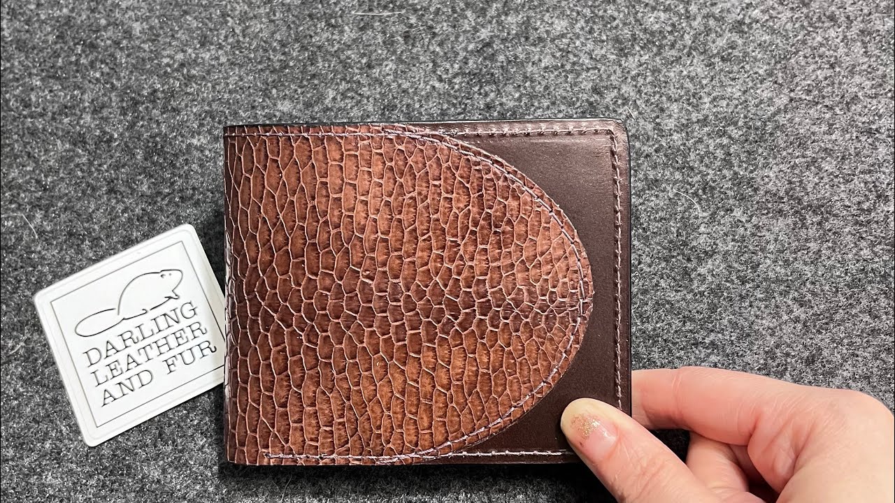 Making Beaver Tail Wallets Part 4 The End! YouTube
