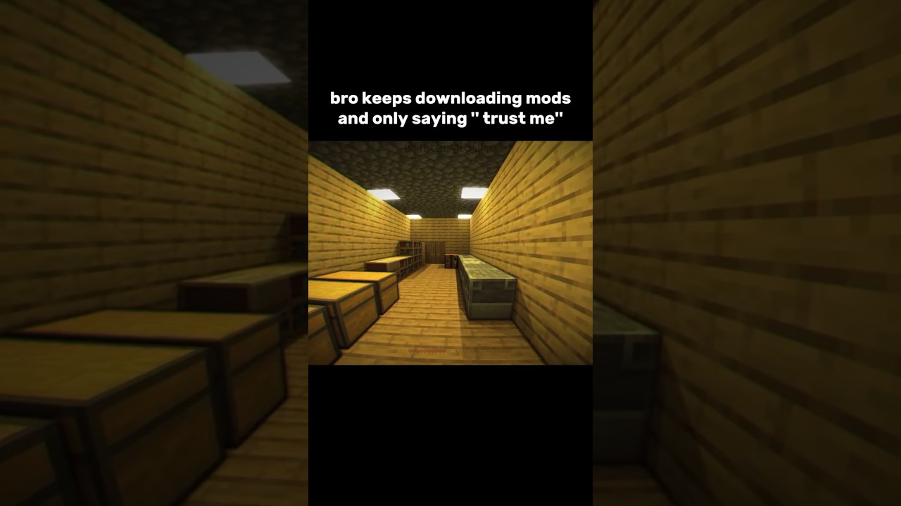 bro downloaded another horror mod