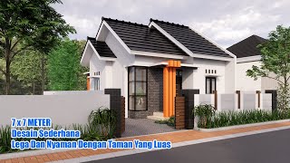 Desain Rumah Sederhana 7x7 Meter Sangat Cocok Untuk Di Kampung Desain Rumah Sederhana 7x7 Meter Sangat Cocok Untuk Di Kampung