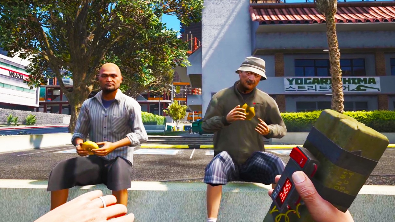 GTA 5 - Explosions vs NPC's Ragdolls PT8 | Euphoria Physics