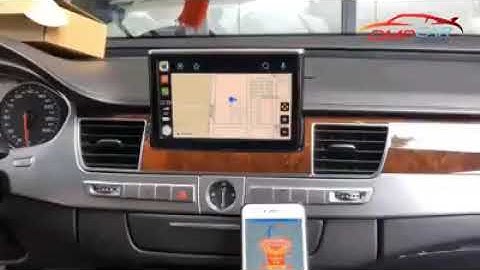 Wireless Apple carplay + Android Auto for Audi A8 ! Now it able to steam you phone !