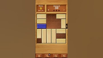 SOLVE Move The Block Slide Advance 30 #howto #gaming #walkthrough