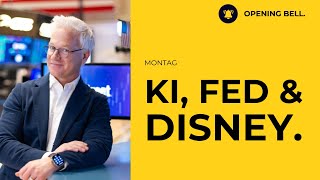 Bounce vom vorbörslichen Tief | AI, die FED und Disney im Fokus