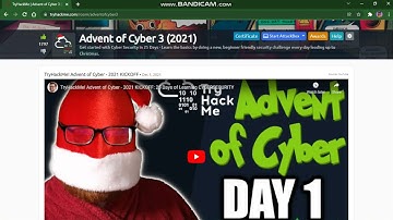 day 1 || TryHackMe Advent Of Cyber 3 ||  Walkthrough || IDOR vulnerability || SUDOARMY