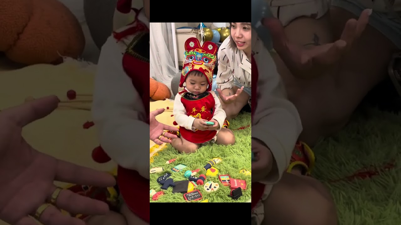 小金寶周歲抓周活動