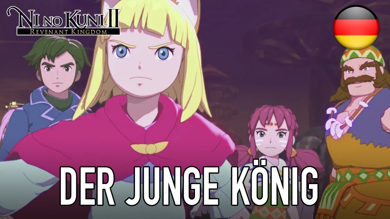 Ni no Kuni II: Revenant Kingdom - PS4/PC - Der junge König (German Character Trailer)